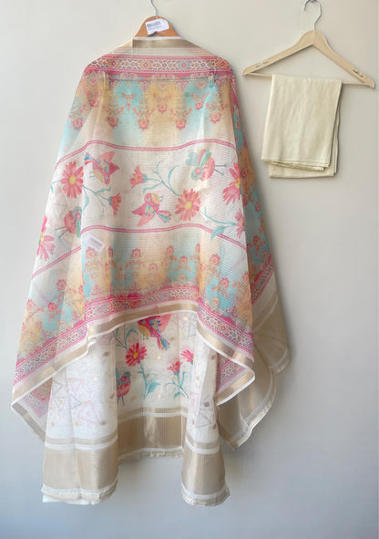 Banarasi Kota Doriya Ladies Unstitched Suit RC-18743