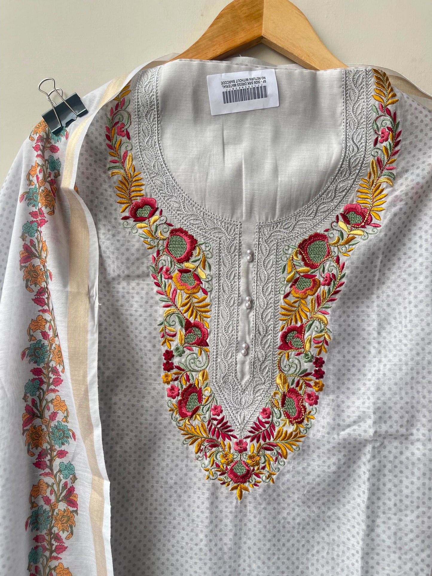 Mul chanderi unstitched ladies suit Rc19026 (b)