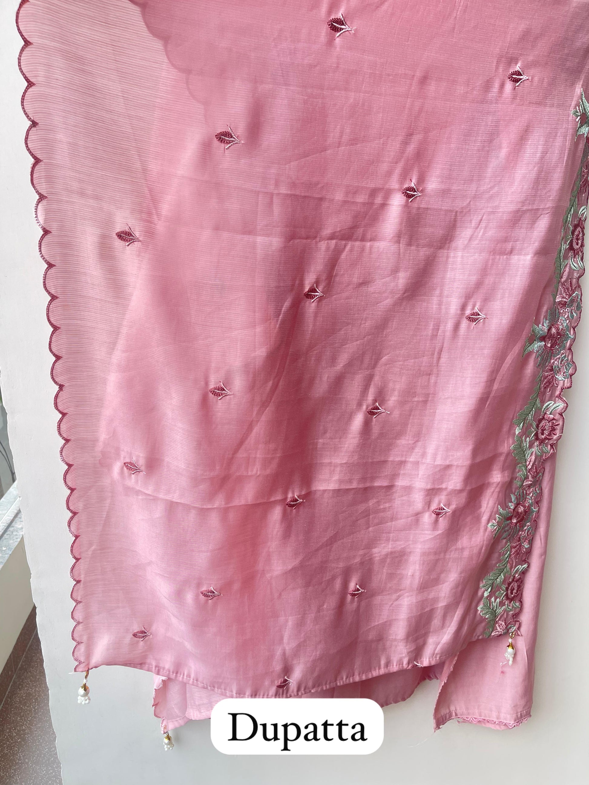 Mul Chanderi Unstitched Ladies Suit RC18877 – view 3