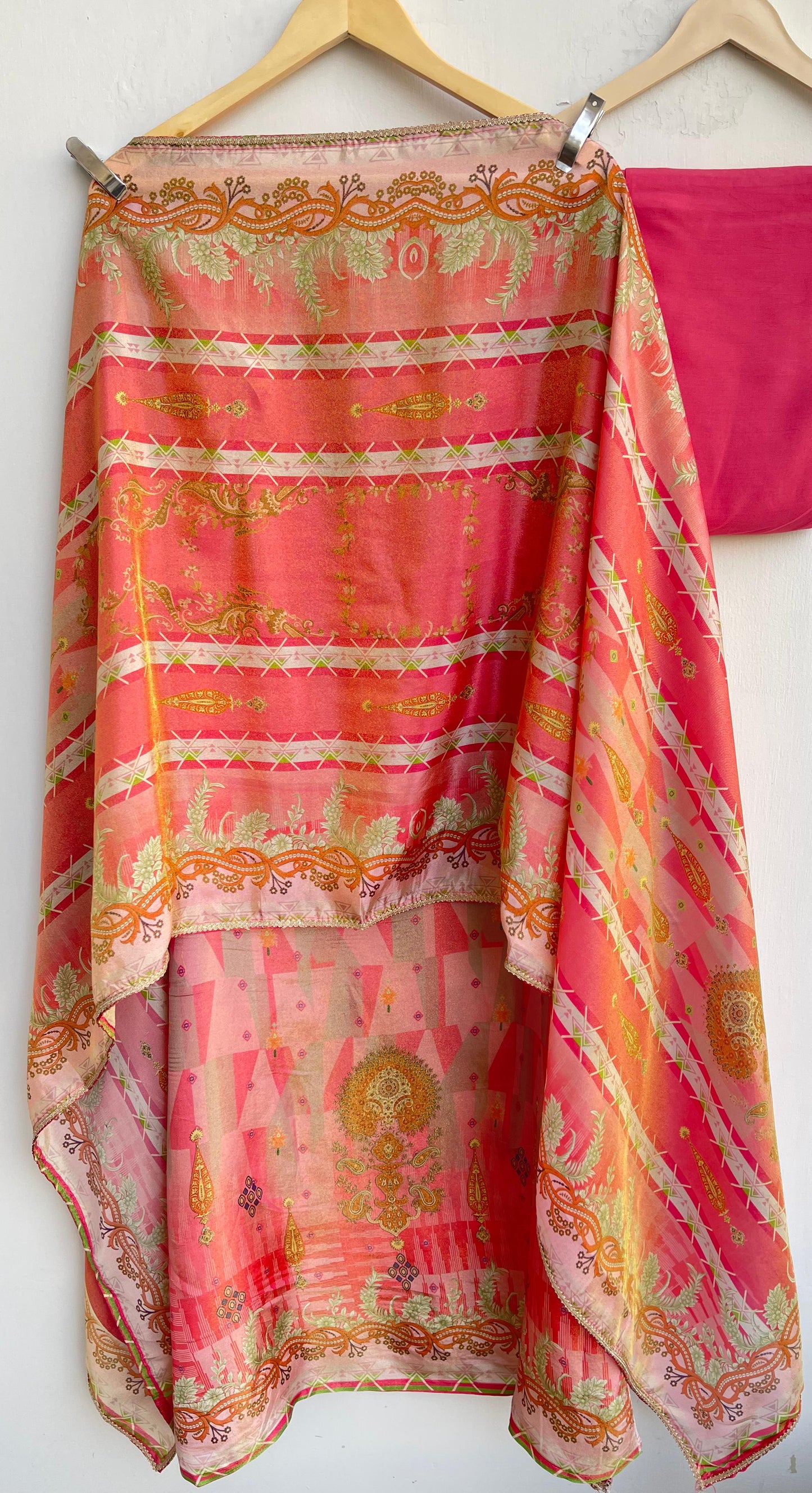 Shimmer silk unstitched ladies suit Rc17879 (a)