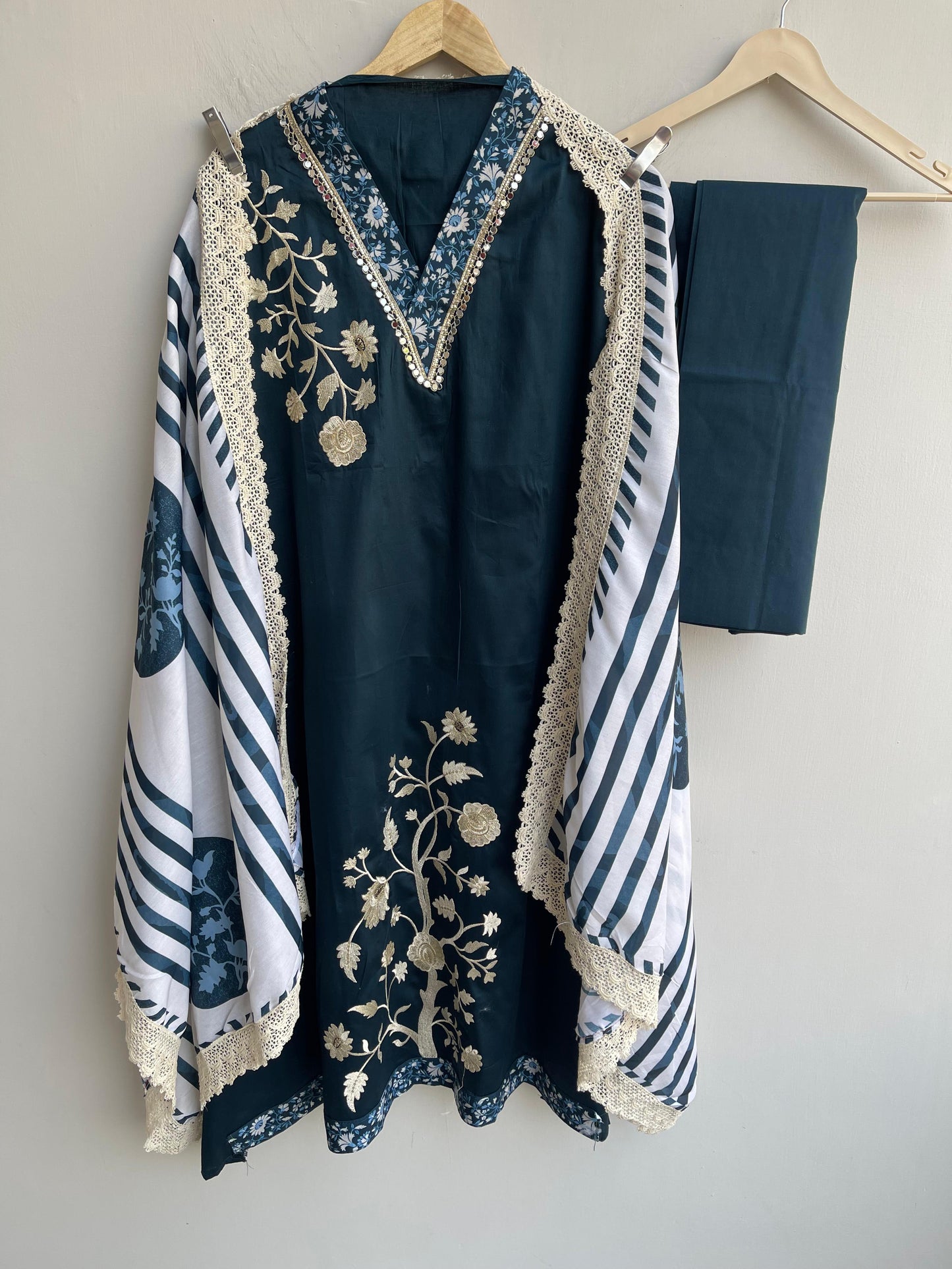 Cotton unstitched ladies suit Rc18391 (a)