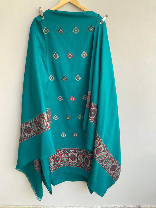 Pashmina woolen unstitched ladies suit Rc18818 (c)