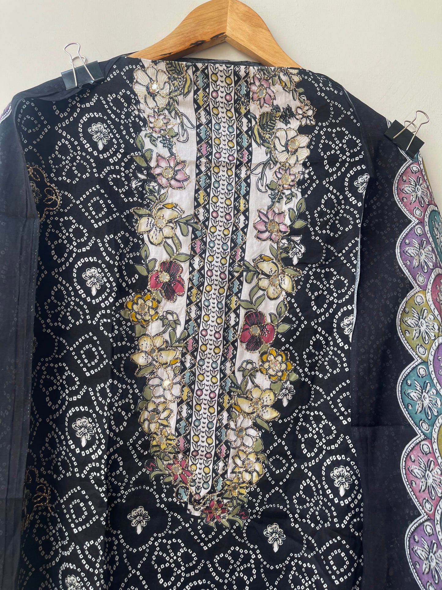 Cotton printed unstitched ladies suit Rc18978