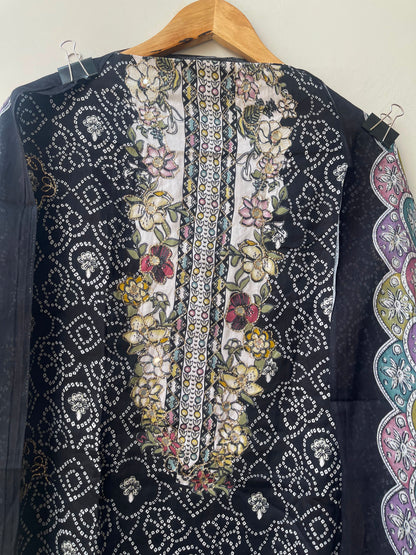 Cotton printed unstitched ladies suit Rc18978