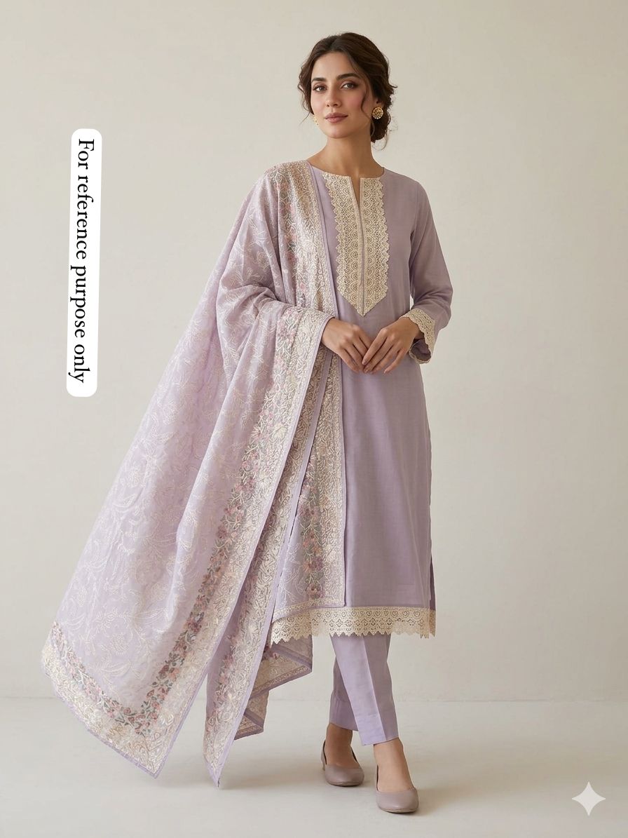 Organza Unstitched Ladies Suit RC-18839 – view 2