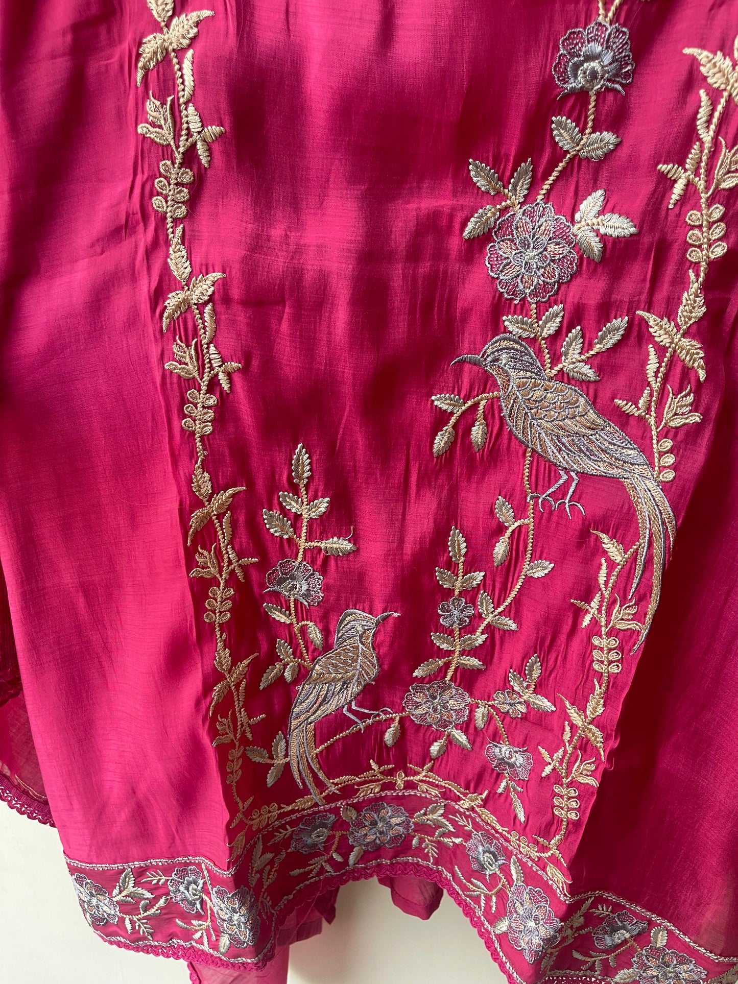 Mul Chanderi Unstitched Ladies Suit - RC18874 – view 6