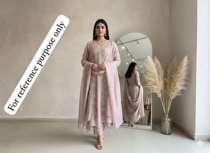 Pure crushed tissue ladies unstitched suit Rc18429 (a)