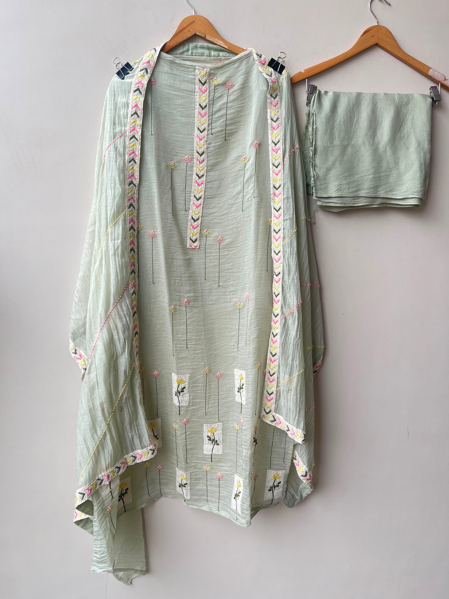 Pure mul cotton unstitched ladies suit Rc19040