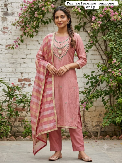 Pure crushed shimmer tissue unstitched ladies suit Rc19293 (a)