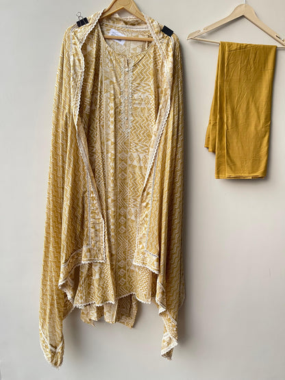 Soft cotton printed unstitched ladies suit Rc18931 (a)