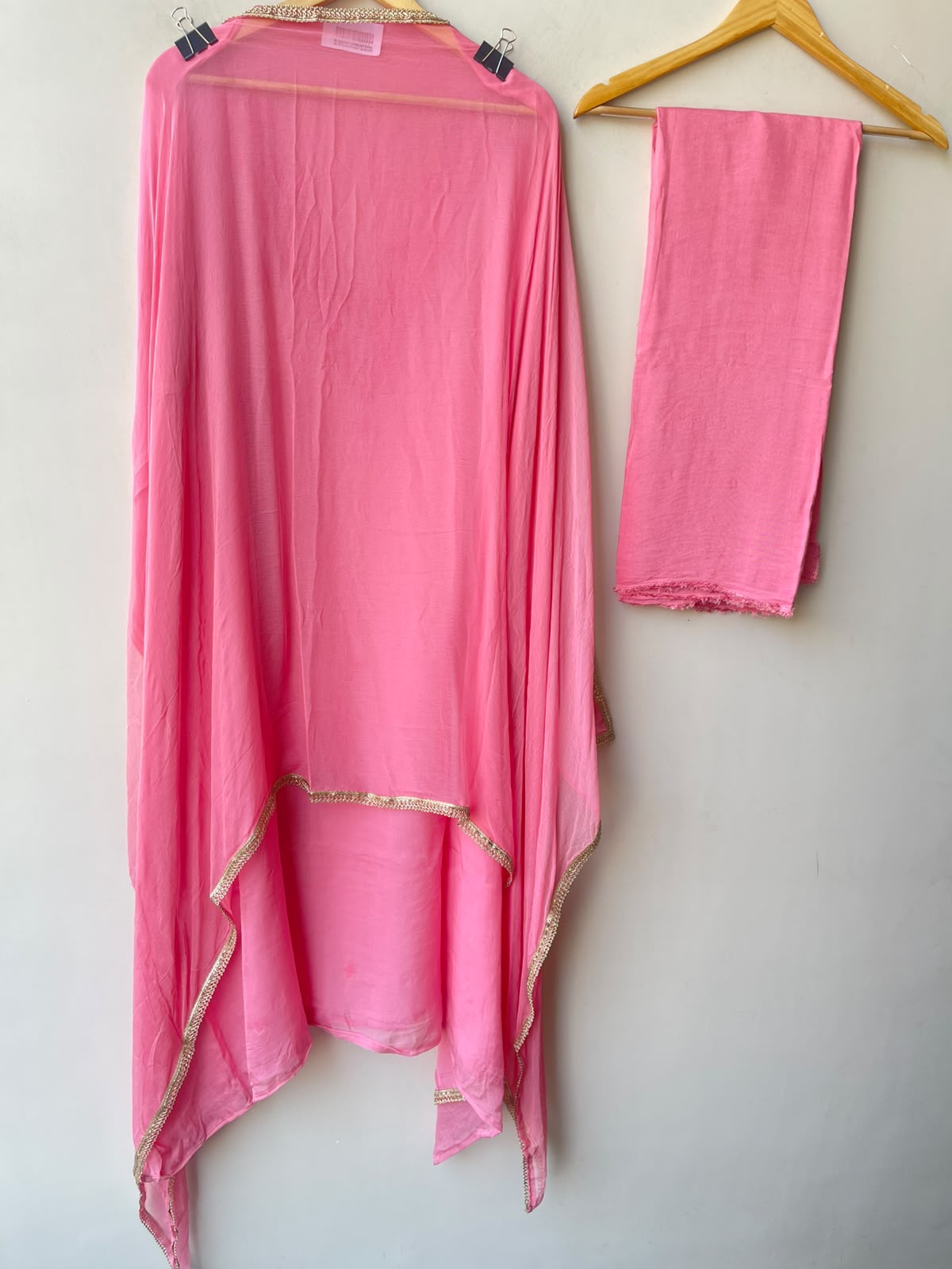 Organza Tuile unstitched Ladies Suit Set