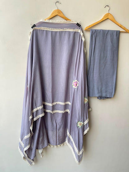 Super soft mul chanderi unstitched ladies suit Rc19103 (a)