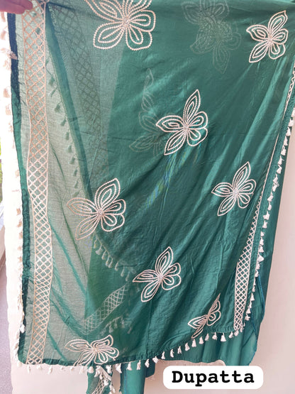 Mul chanderi unstitched ladies suit Rc19300 (b)