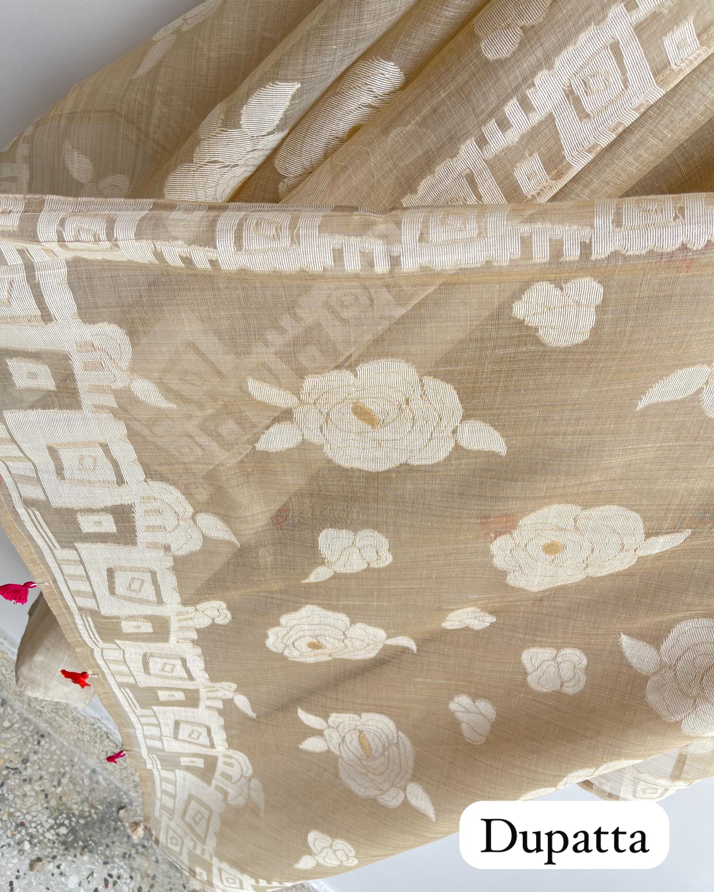 Self khadi mul chanderi unstitched ladies suit Rc17935