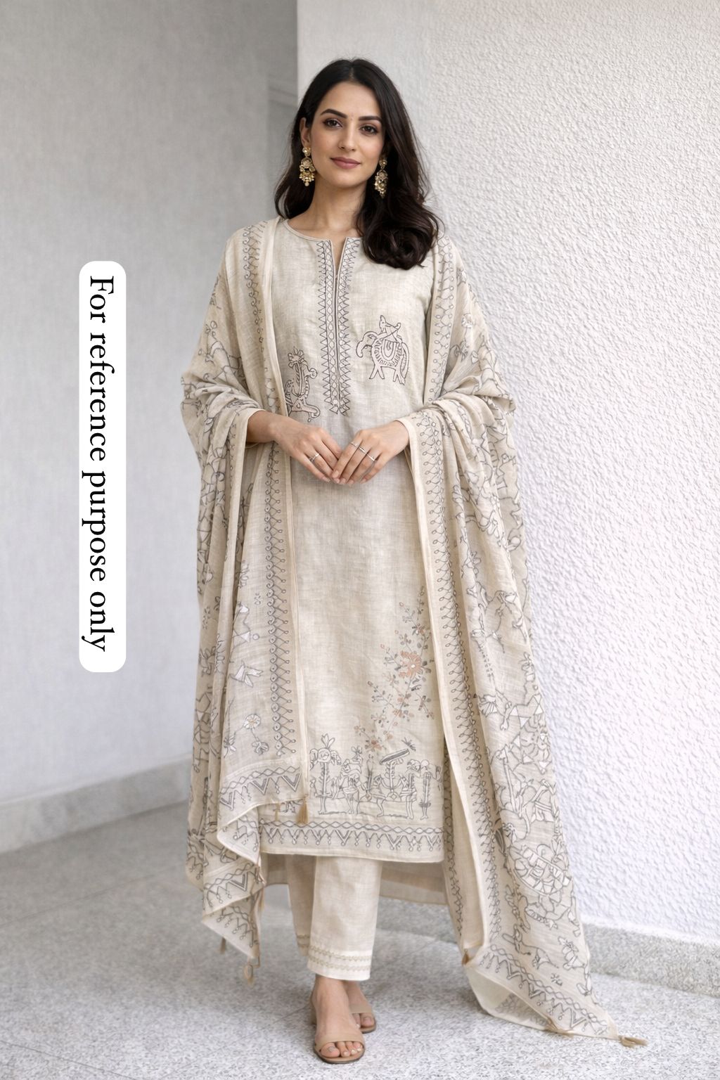 Khaadi Silk Worli Art Ladies Unstitched Suit RC-18558 – view 2