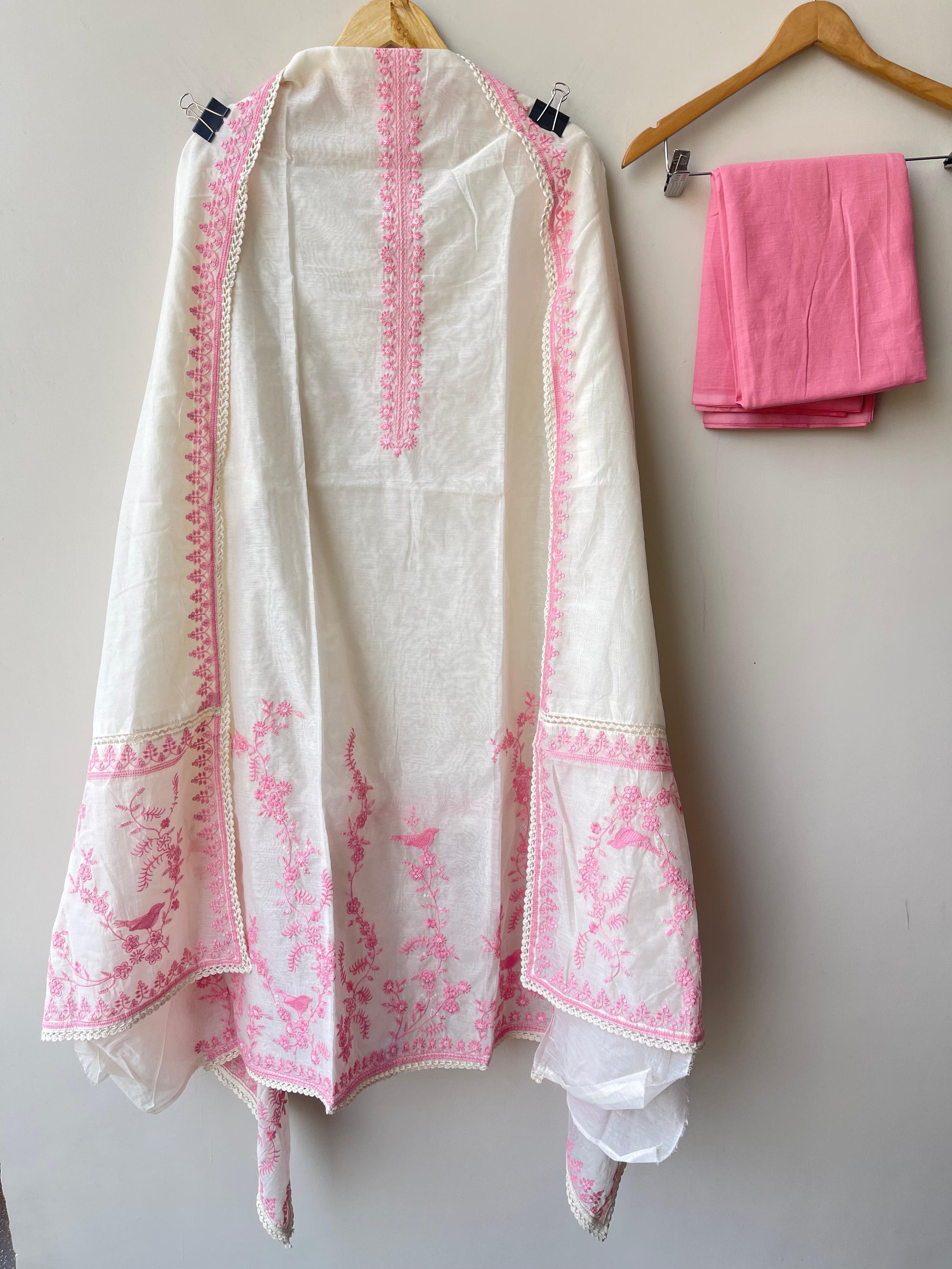 Mul Chanderi Unstitched Ladies Suit RC-18891 – view 7