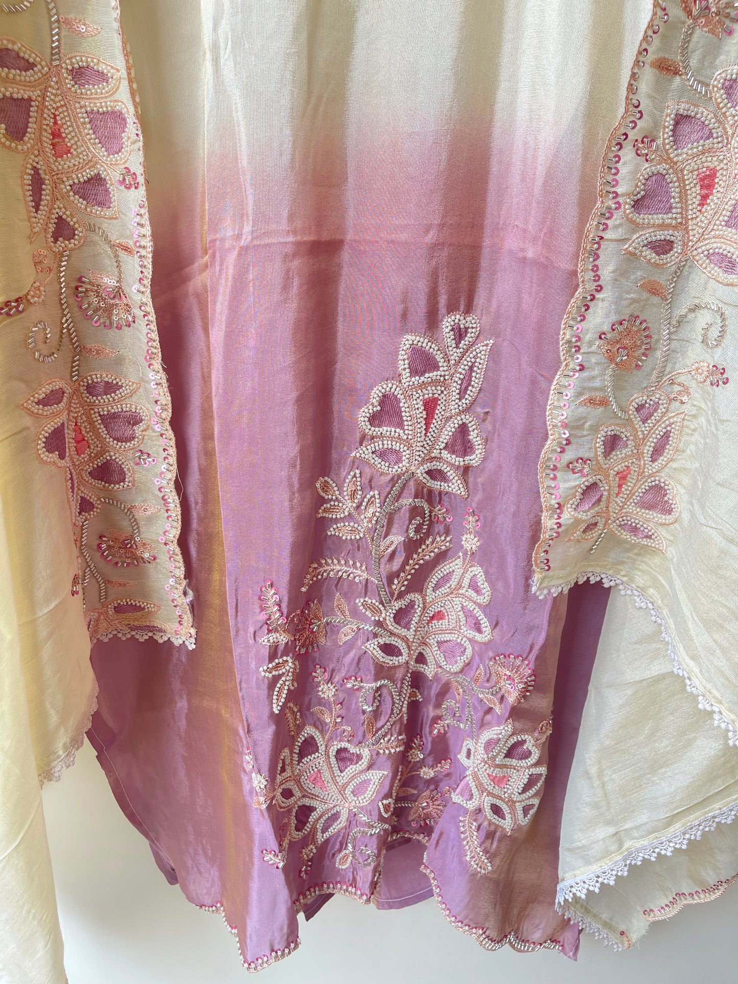 Shimmer silk shaded ladies unstitched suit Rc18991 (b)
