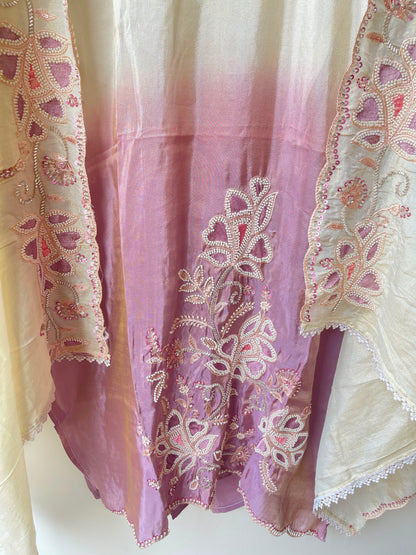 Shimmer silk shaded ladies unstitched suit Rc18991 (b)
