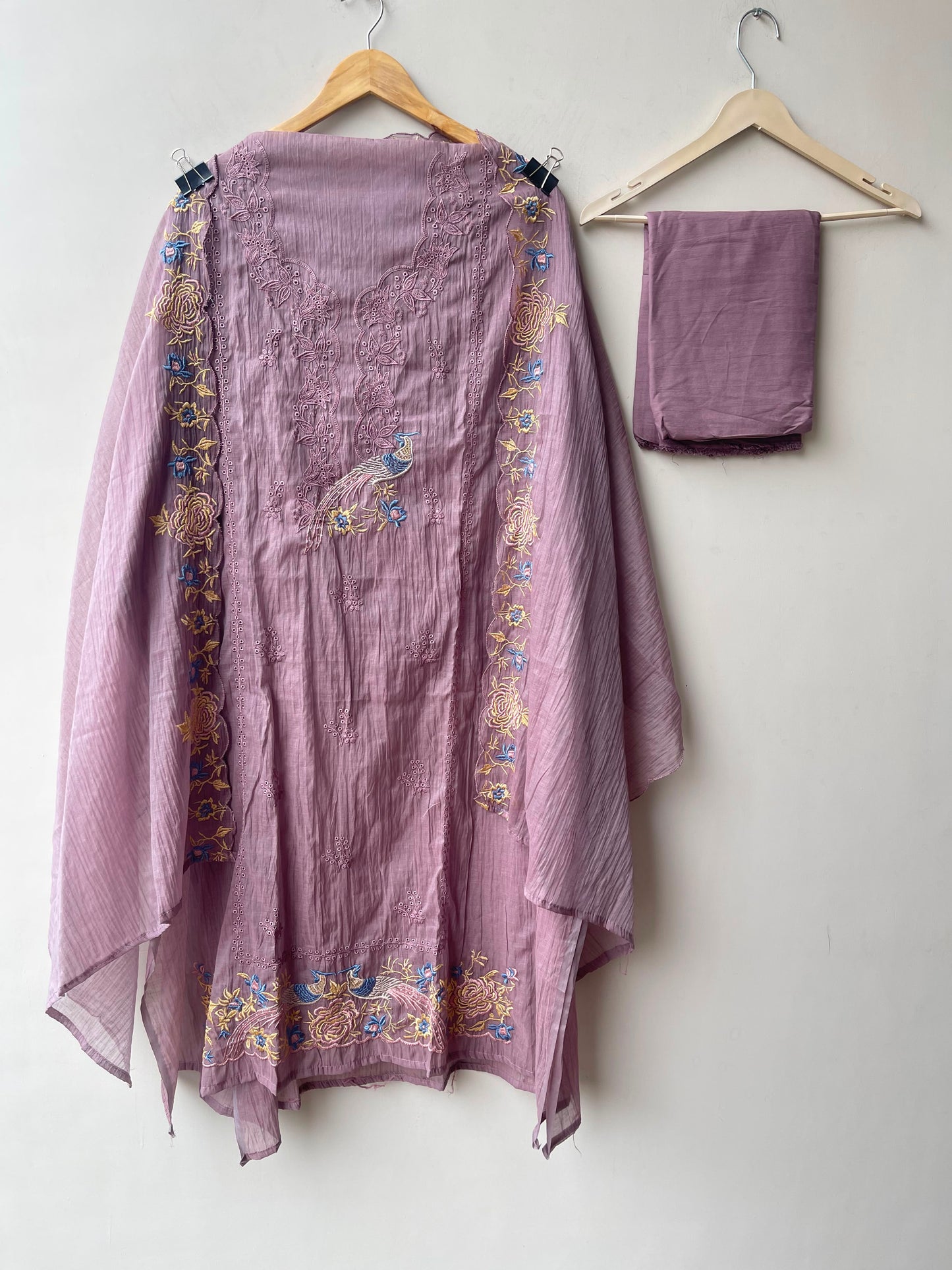 Mul cotton fabric unstitched ladies suit Rc19063