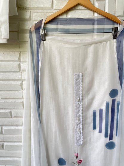 Mul chanderi unstitched ladies suit Rc17001