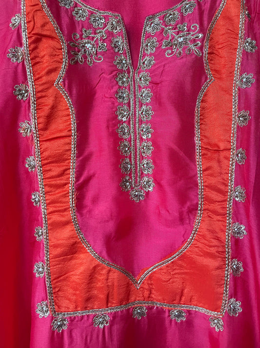Pure silk unstitched ladies suit Rc17804