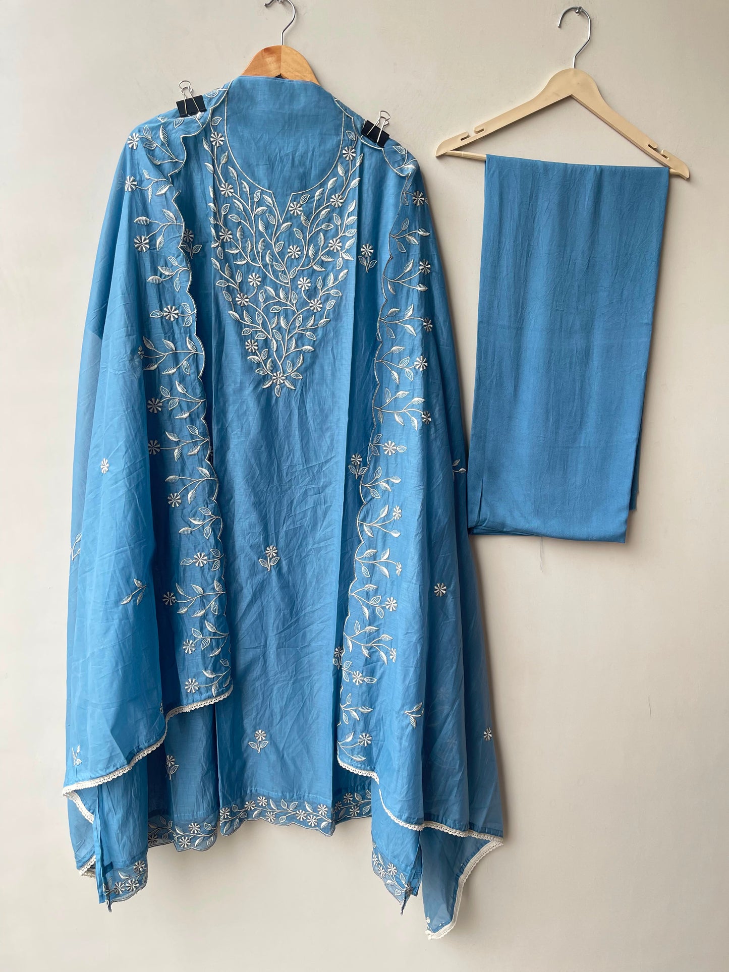 Mul chanderi unstitched ladies suit Rc19080