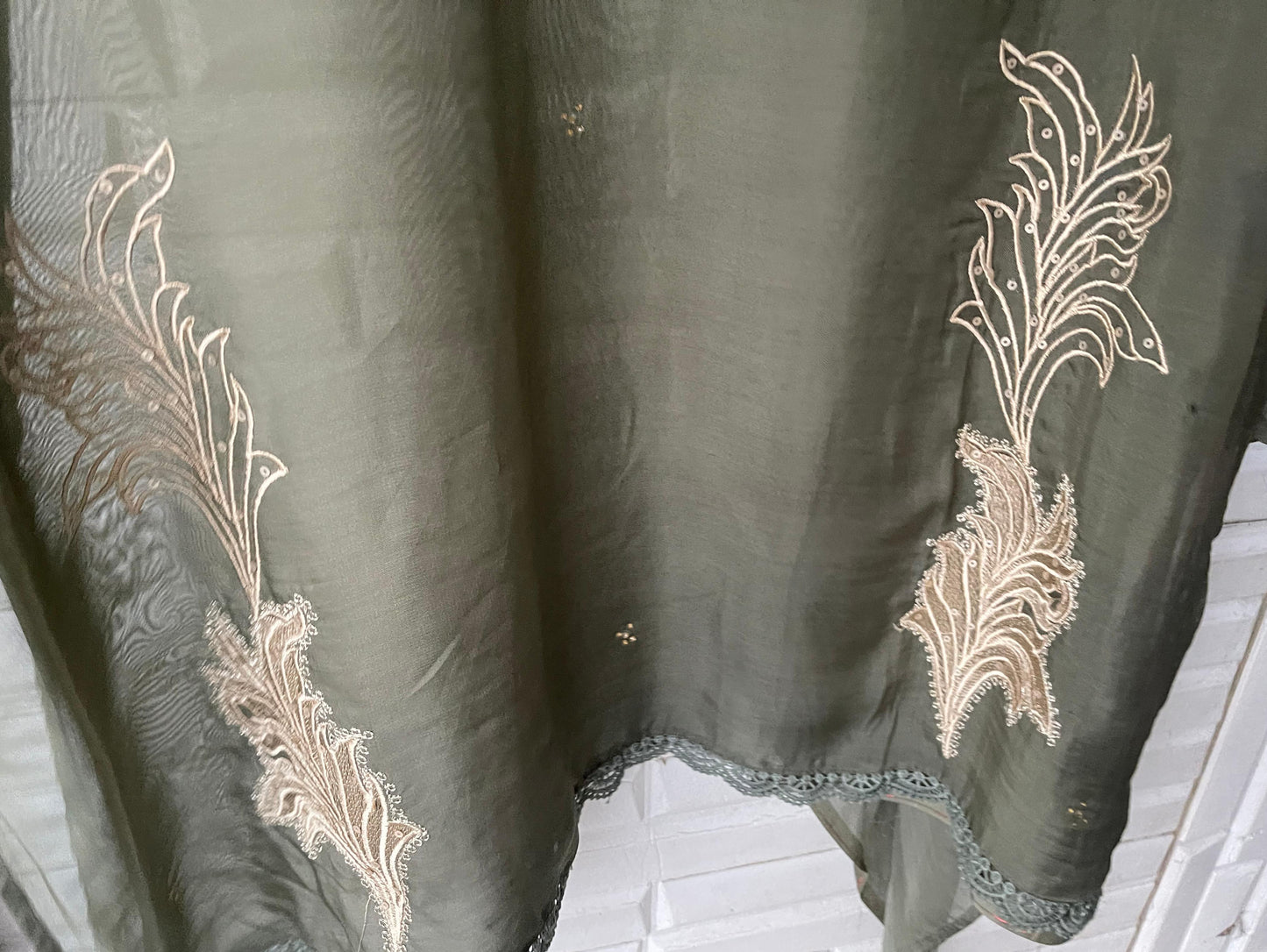 Organza Unstitched Ladies Suit Rc 17369(a)