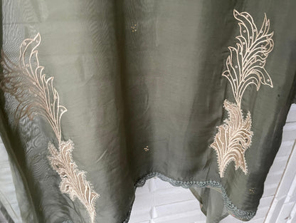 Organza Unstitched Ladies Suit Rc 17369(a)