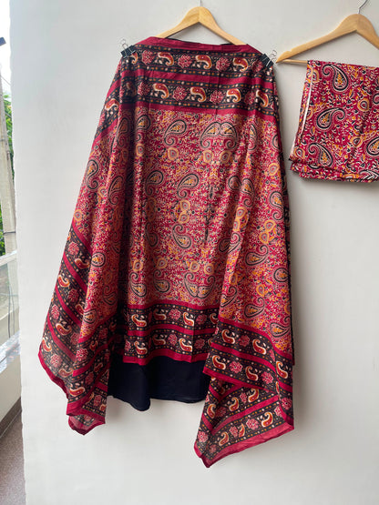 Worli art inspired cotton ladies unstitched suit Rc19082 (b)