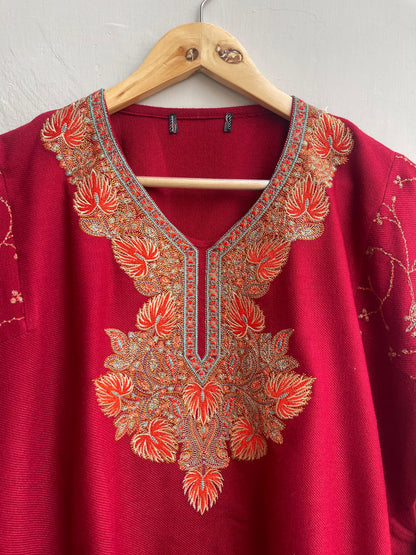 Kashmiri pheron short kurta coord set Rc18361 (b)