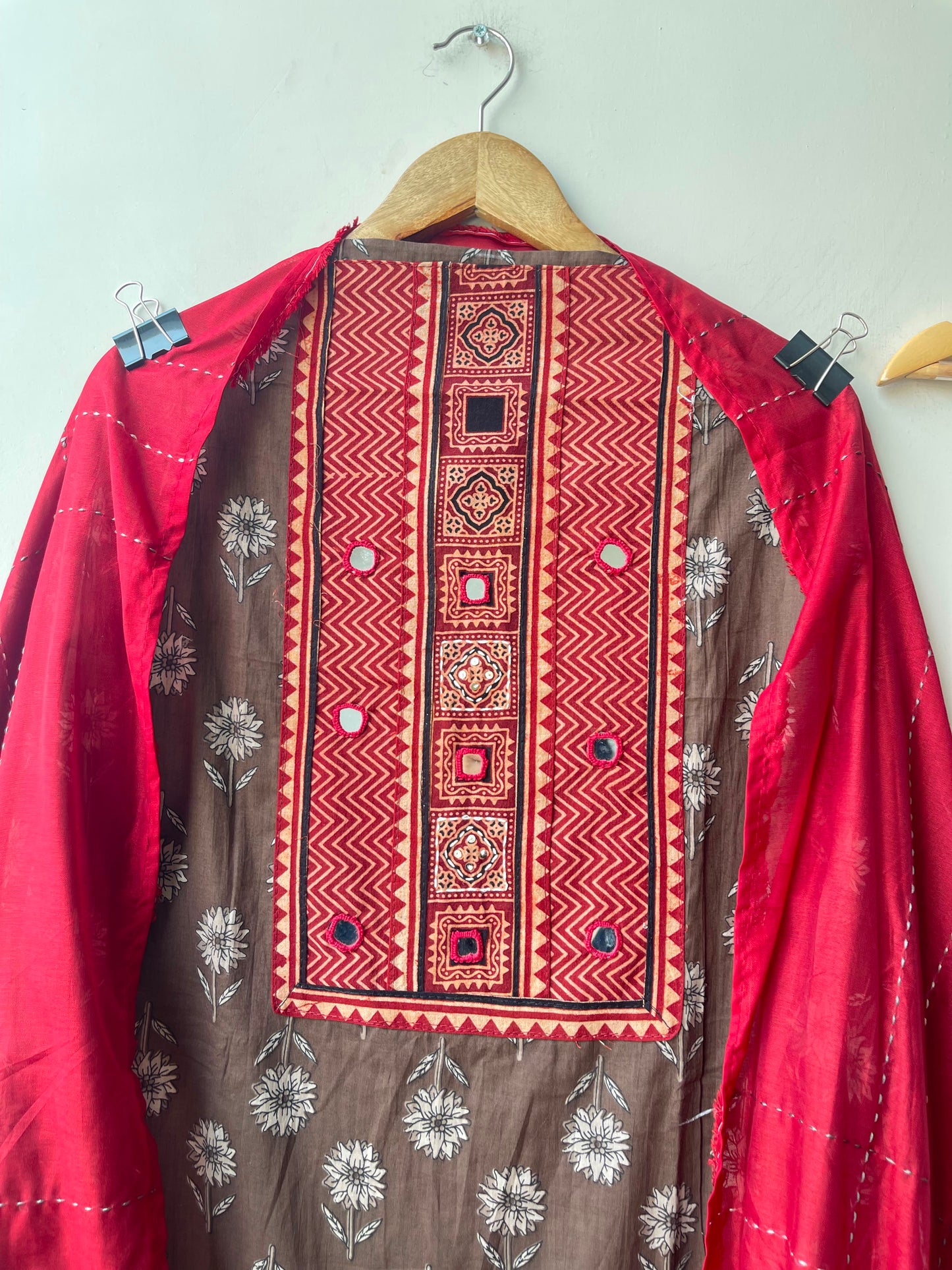 Cotton printed unstitched ladies suit Rc18982