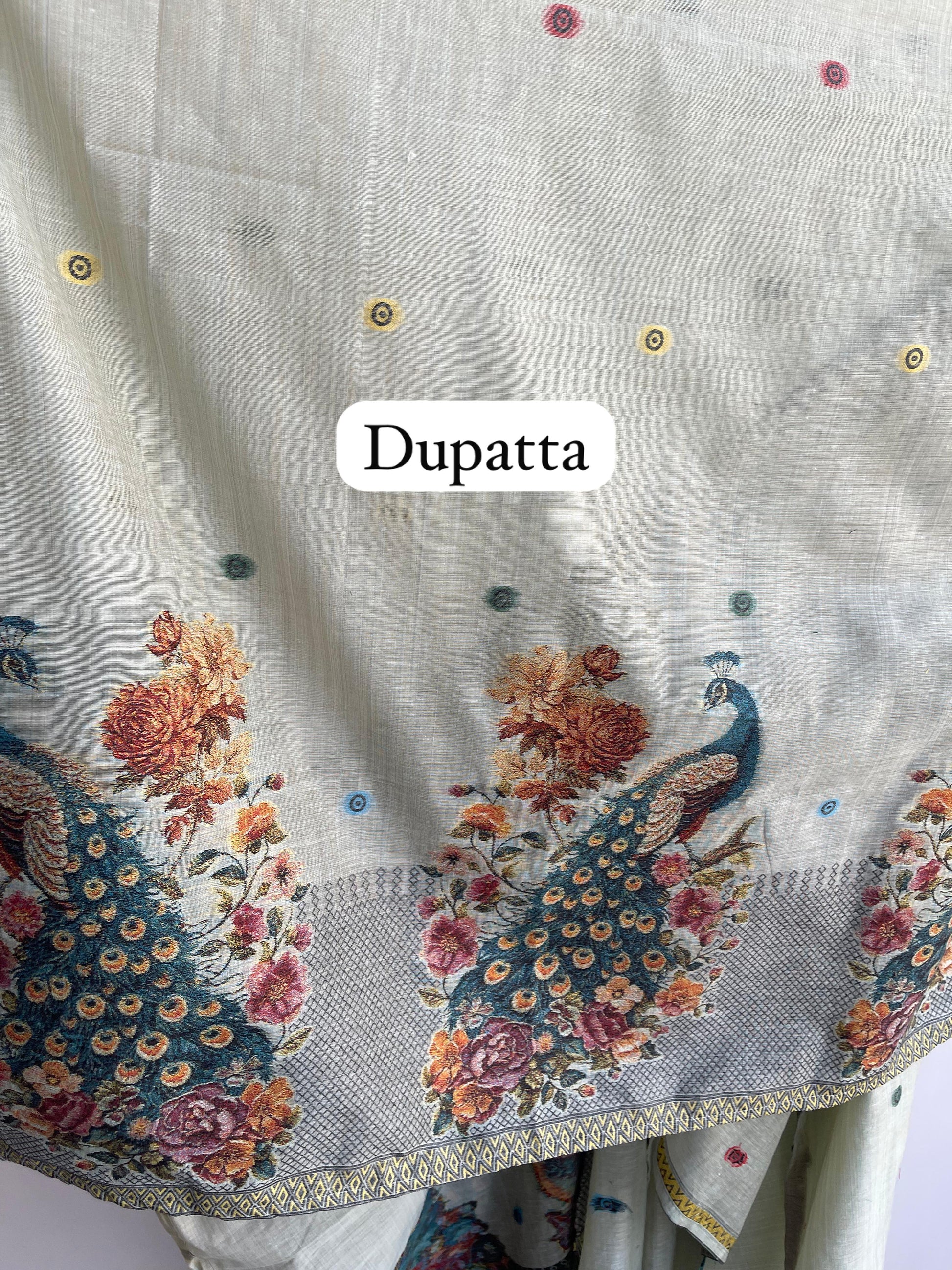 Self Linen Weaved Unstitched Ladies Suit RC-18509 (a) – view 6