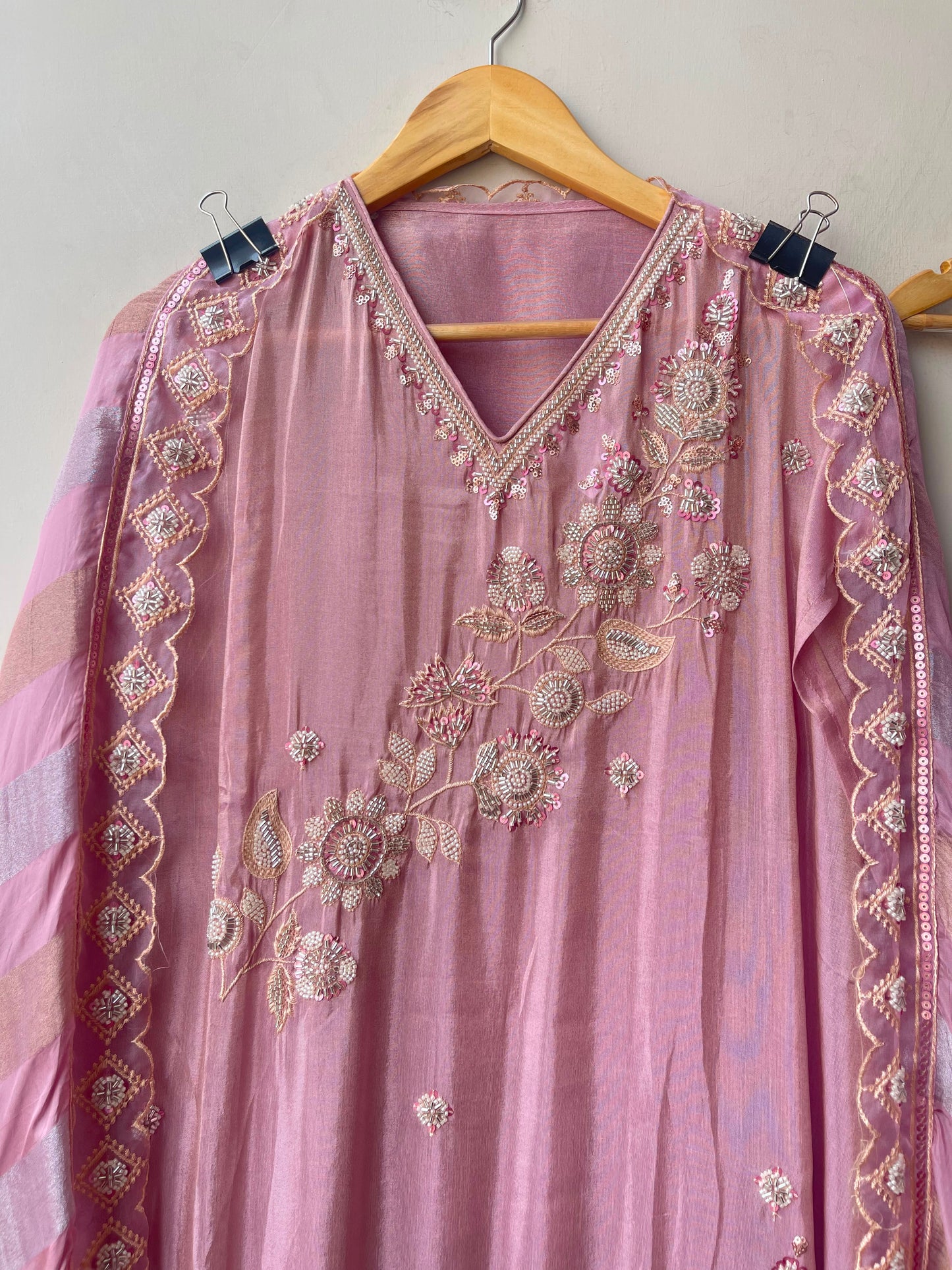 Shimmer silk unstitched ladies suit Rc19203 (b)