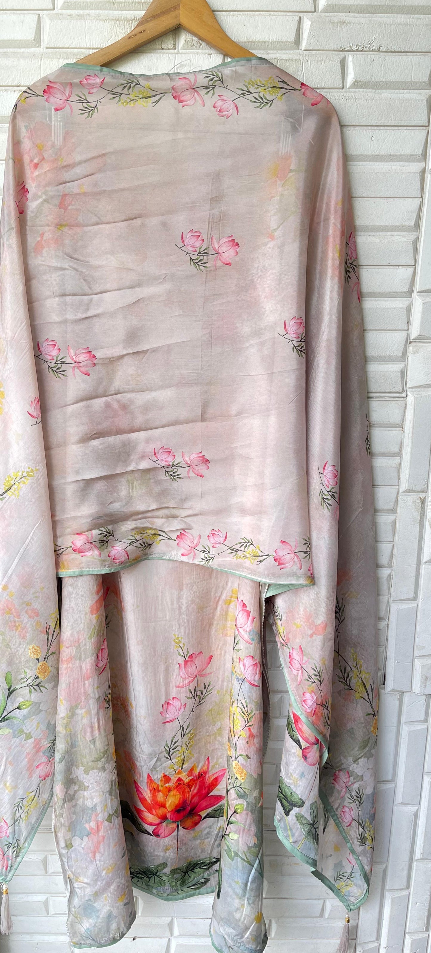 Organza unstitched ladies suit Rc17293