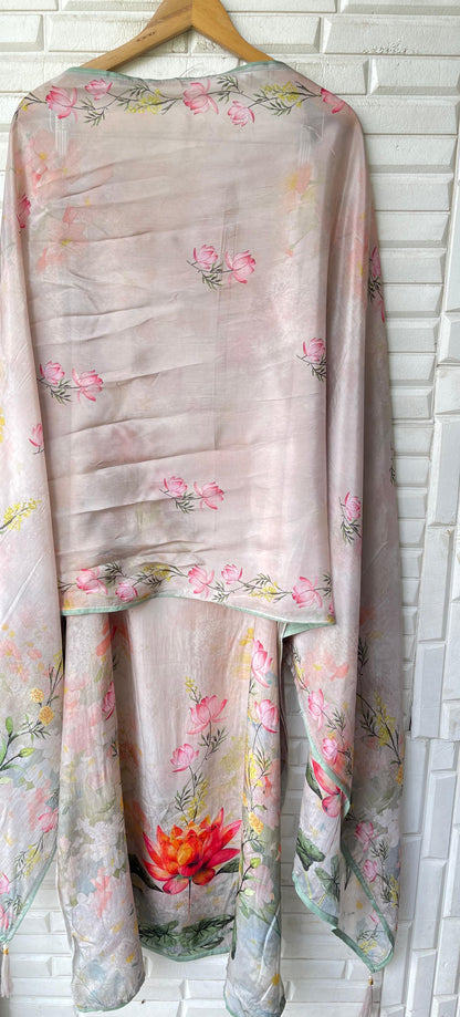 Organza unstitched ladies suit Rc17293