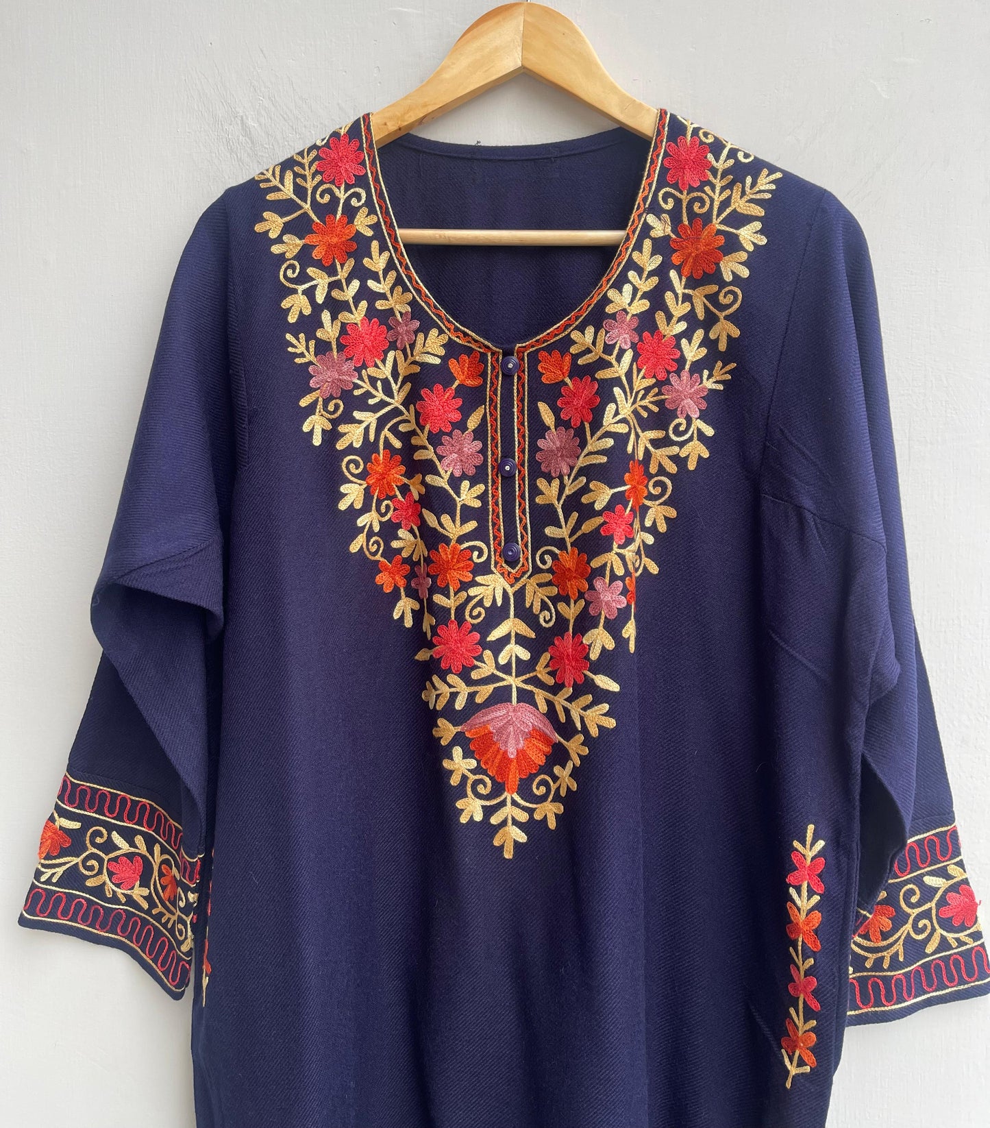 Kashmiri readymade pheron ladies coord set Rc18288