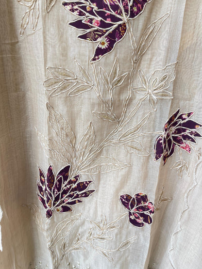 Mul chanderi unstitched ladies suit Rc18924 (a)