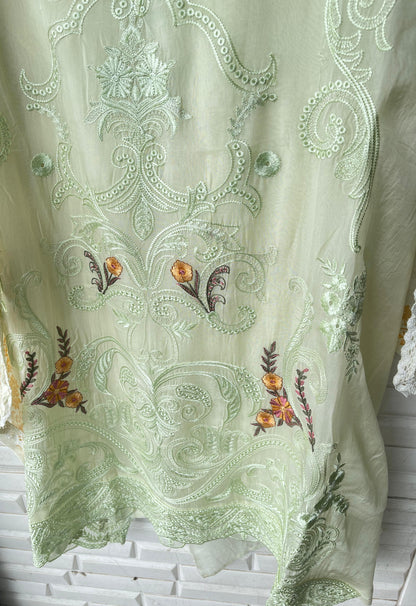 Organza unstitched ladies suit Rc17778 (c)