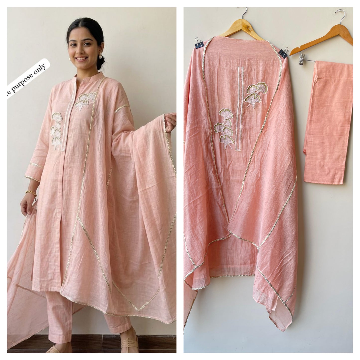 Pure Mul Chanderi Ladies Unstitched Suit RC-18840