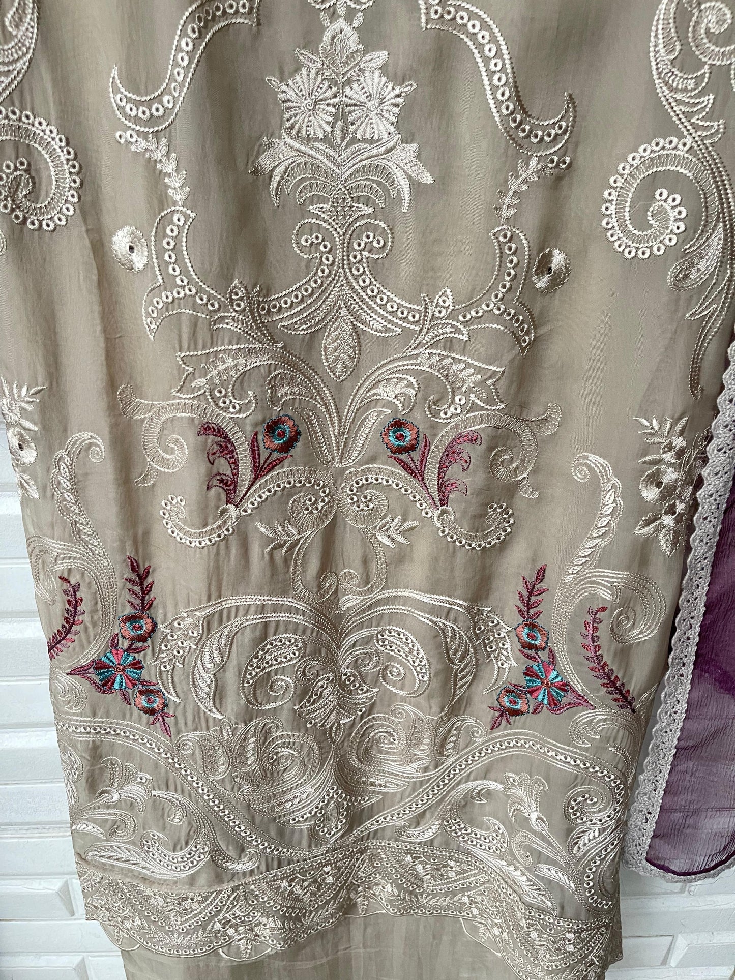 Organza unstitched ladies suit Rc17630 (b)