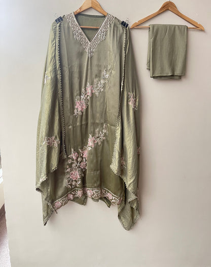 Shimmer giraffe silk ladies unstitched suit Rc19224