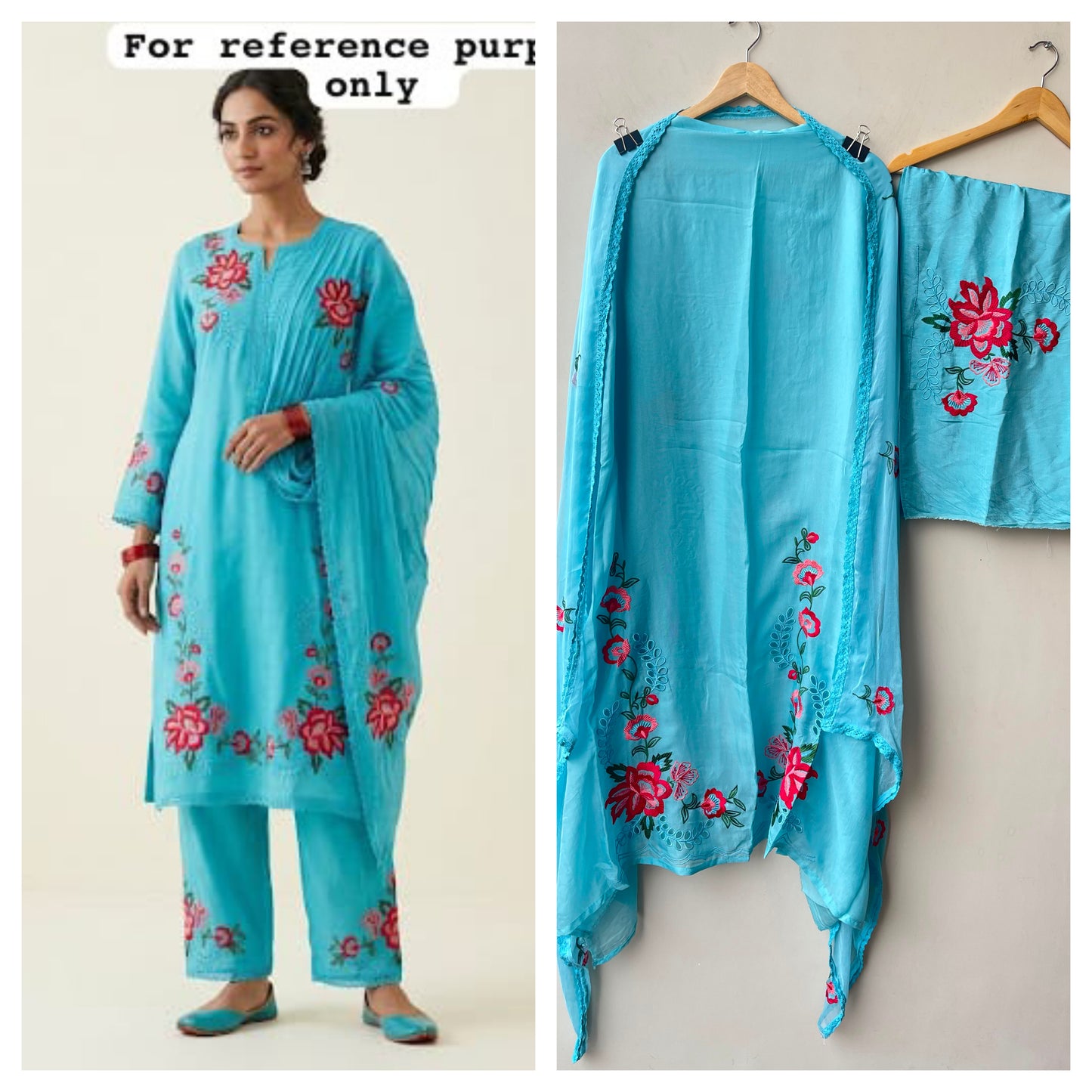 Organza Tuile unstitched ladies suit Rc19242