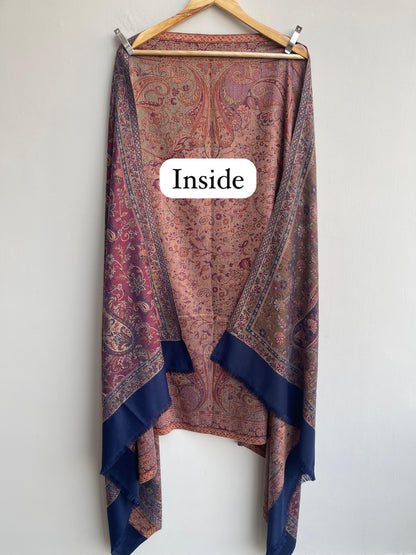 4 kaani weaved winter ladies shawls