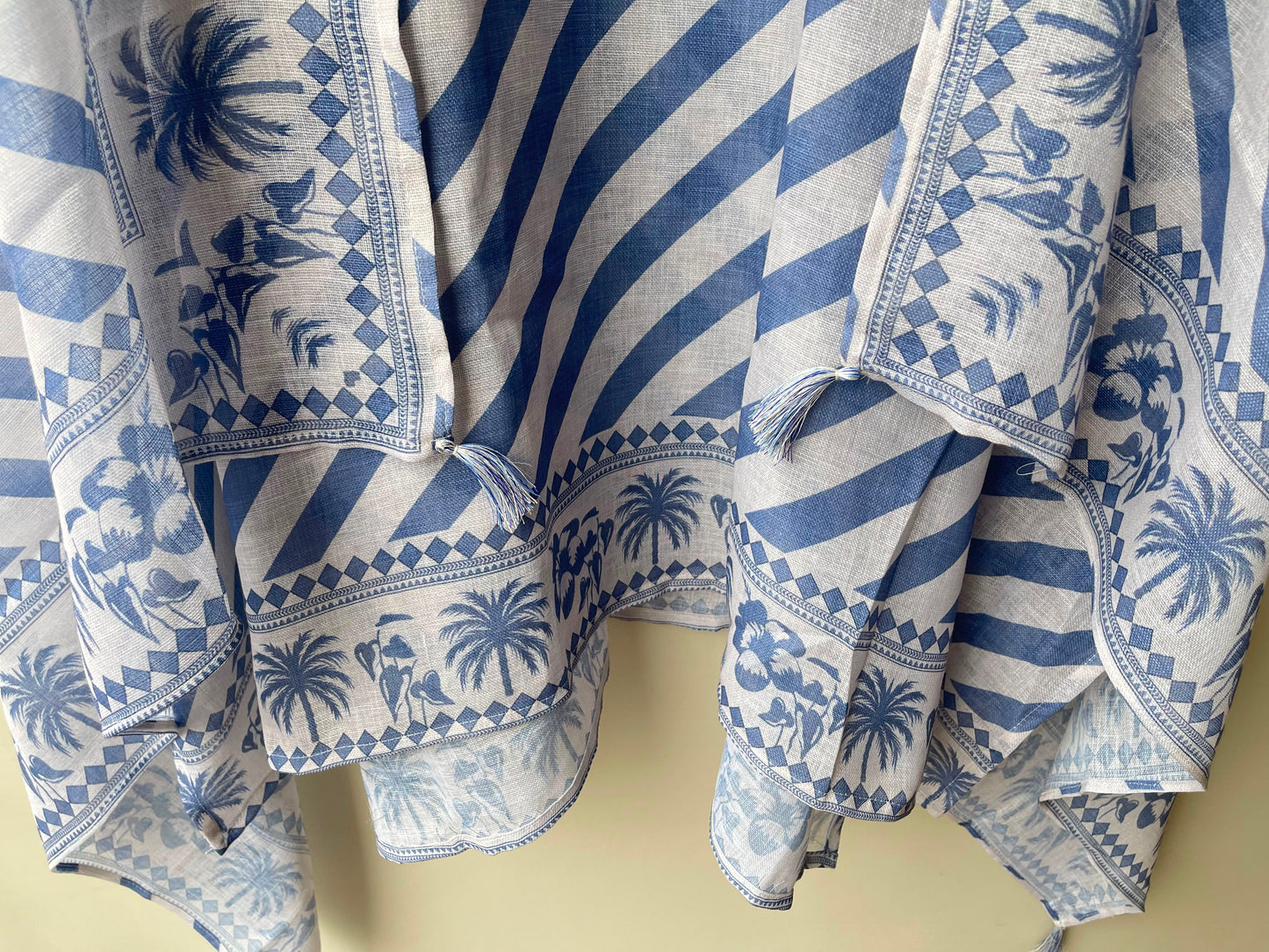 Linen printed unstitched ladies suit Rc19078