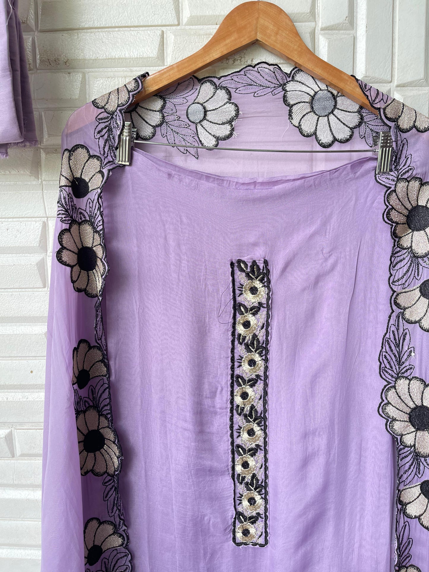 Organza unstitched ladies suit Rc17269 (b)