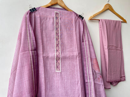 Pure self mul chanderi ladies unstitched suit Rc19135 (b)
