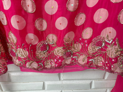 Organza unstitched ladies suit Rc17542 (a)