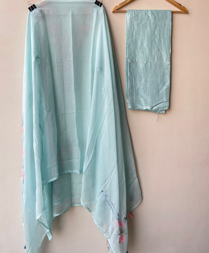 Organza Tuile unstitched ladies suit Rc19312 (b)