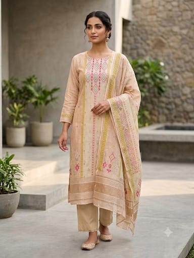 Banarasi kota doriya ladies unstitched suit Rc19283