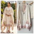 Banarasi cotton jaamdhani weaving unstitched ladies suit Rc19053